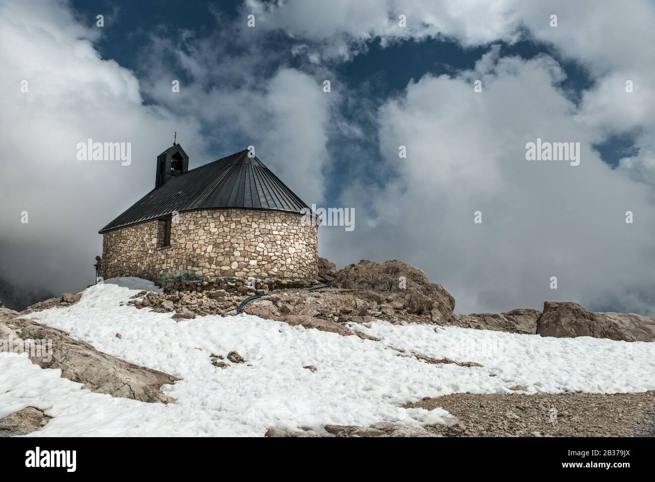 Maria Heimsuchung Chapel at the Church located at the highest height in Germany Stock Photo