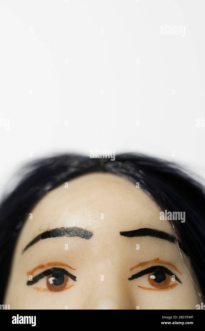 Head of a dolly Stock Photo Alamy