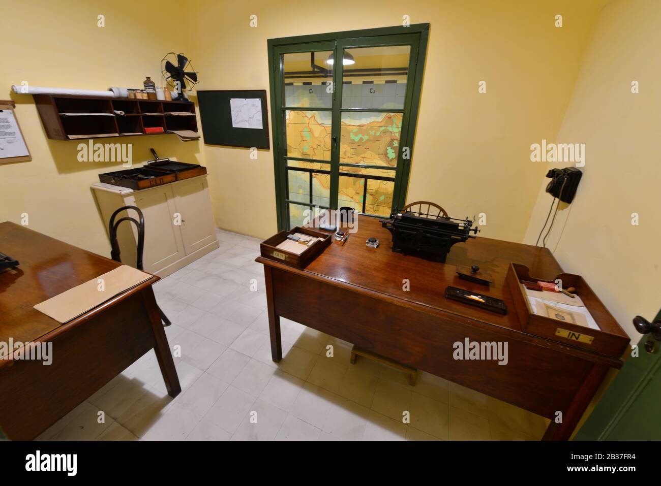 Lascaris War Rooms in Valletta, Malta Stock Photo Alamy