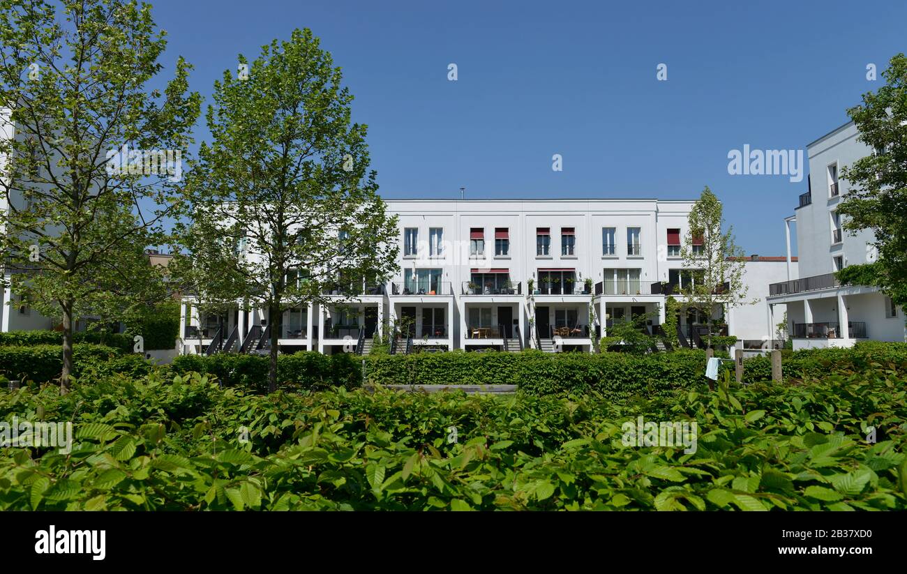 Neubausiedlung, Am Schweizer Garten, Prenzlauer Berg, Pankow, Berlin