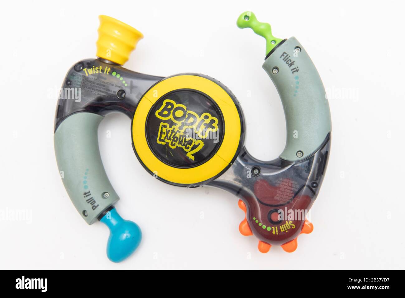 Hasbro Bop It Extreme 2 Handheld Retro Game Stock Photo Alamy