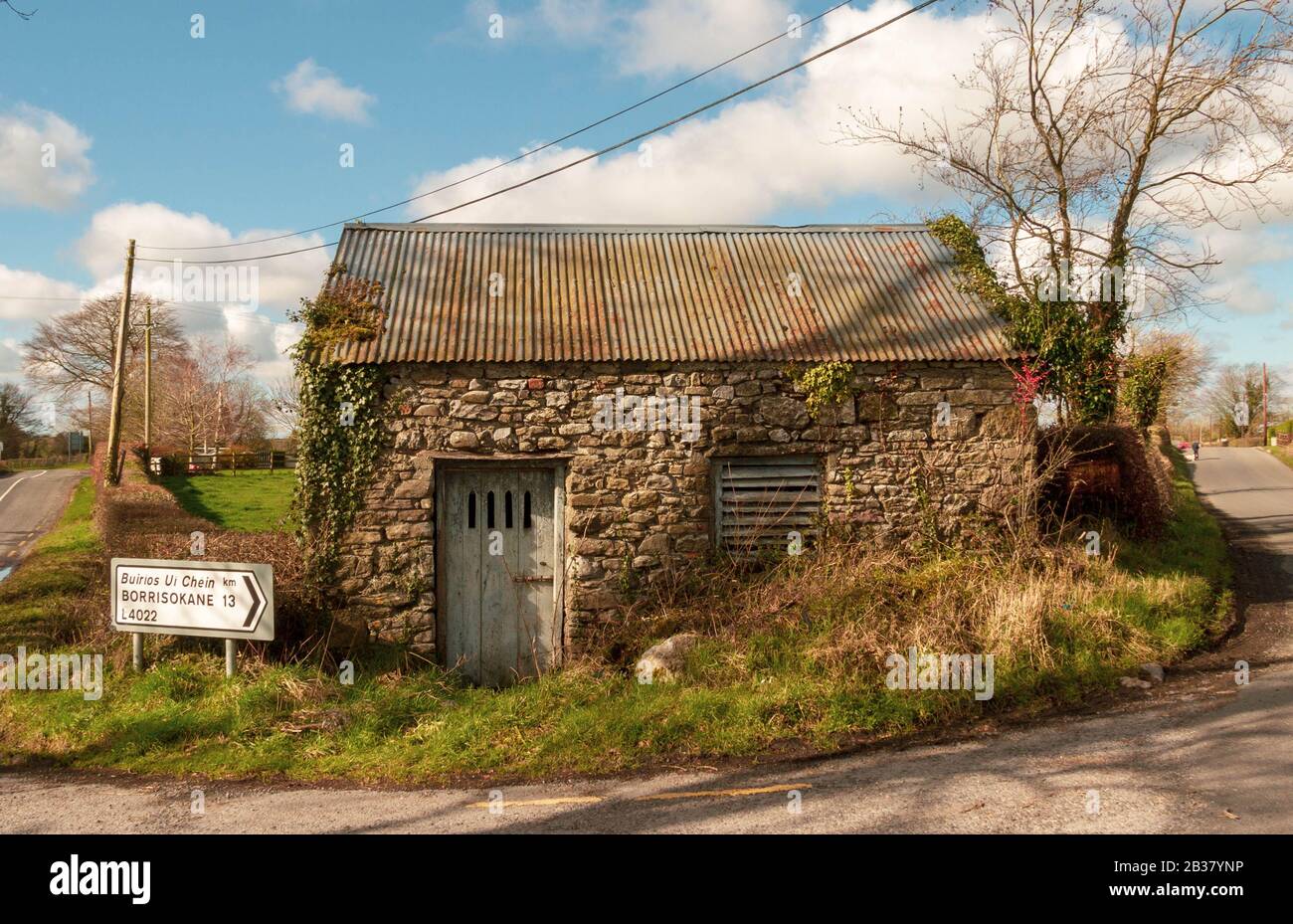 The old forge Co. Offaly Stock Photo