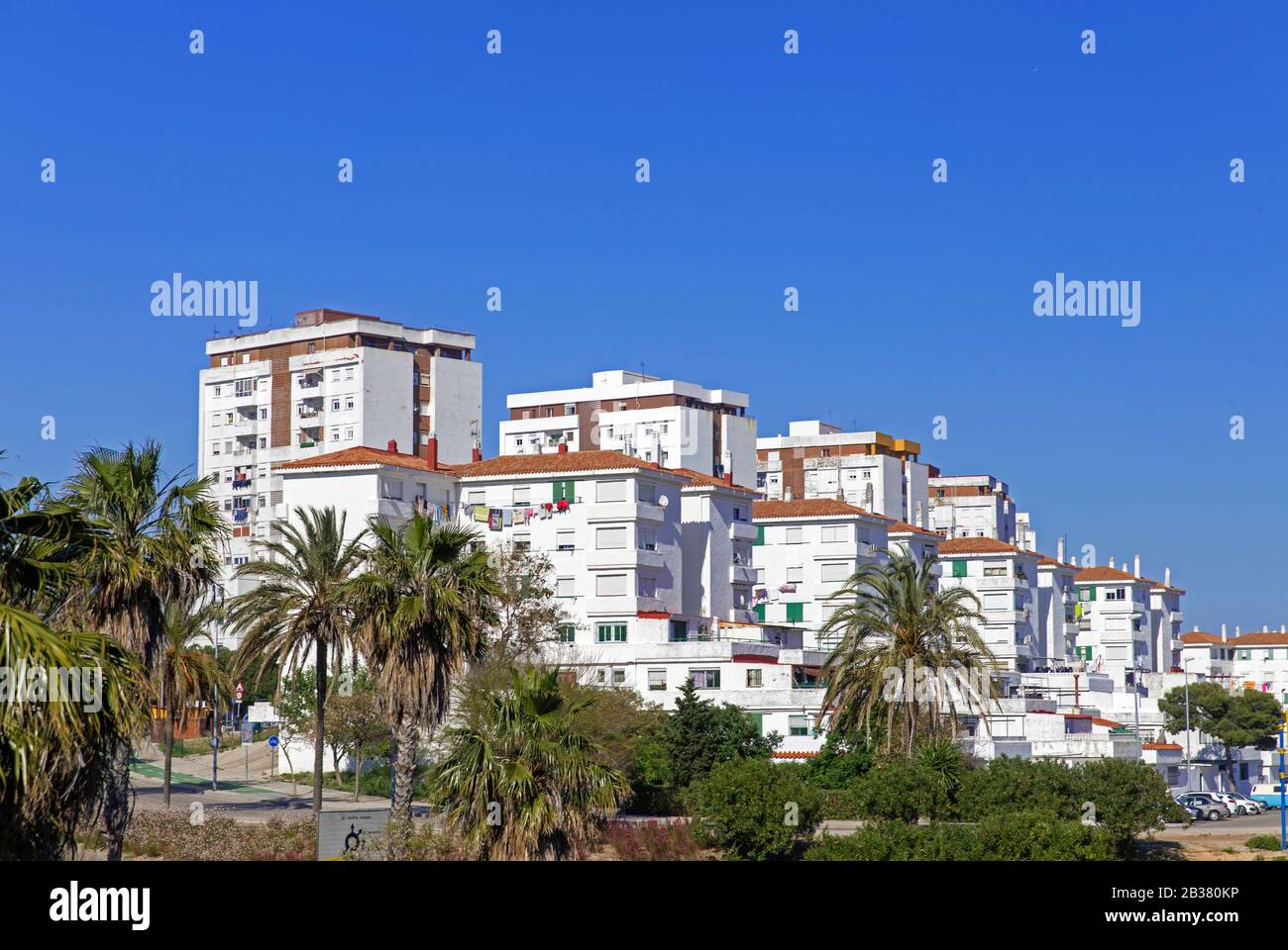 Wohnhäuser in Algeciras, Spanien, Andalusien, Stock Photo