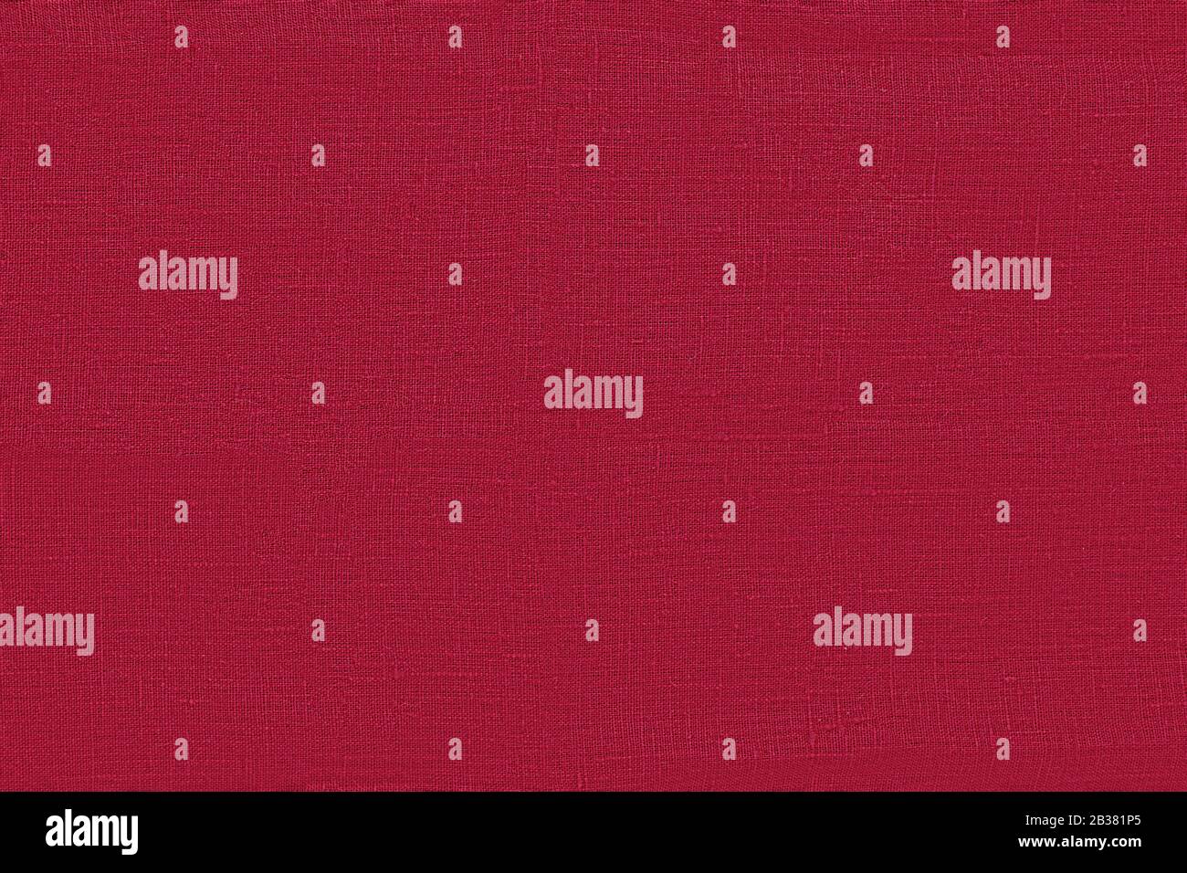 background fabric texture canvas canva red Stock Photo