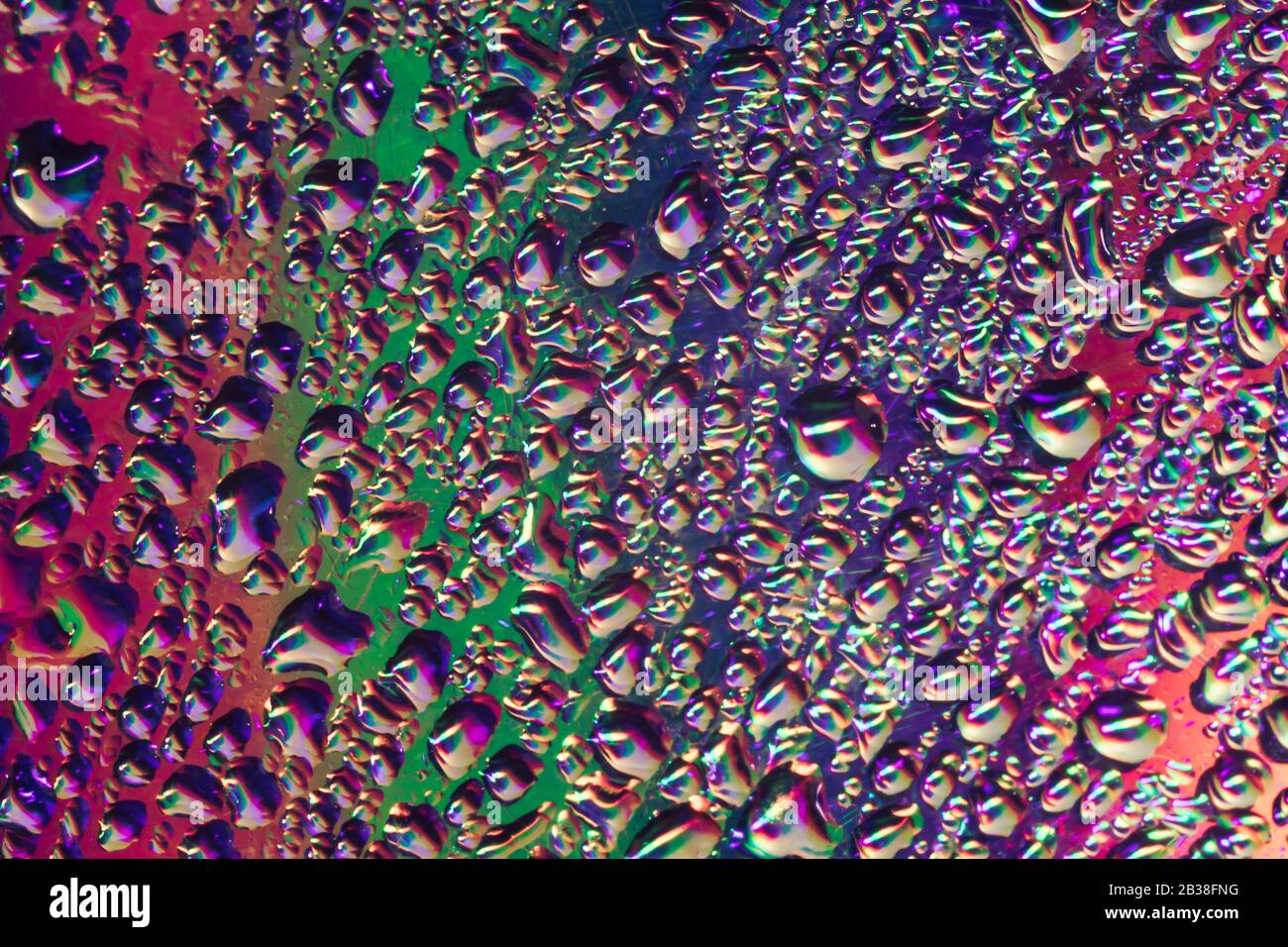 Beautiful abstract multi colored water drop of holographic effect ... - Multi Coloured Water Transfer Texture Patterns
