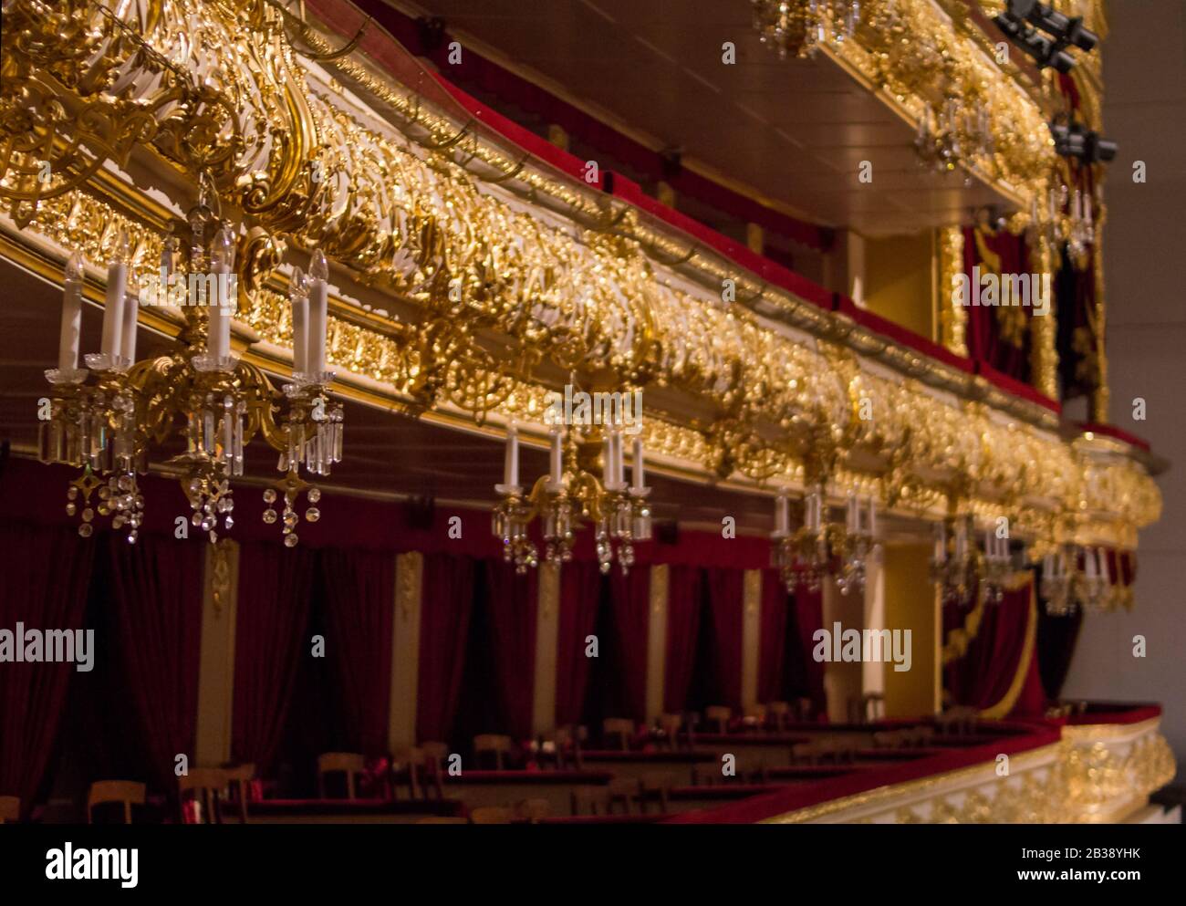 MOSCOW,RUSSIA-January 18: The Bolshoi Theatre a historic theatre of ...