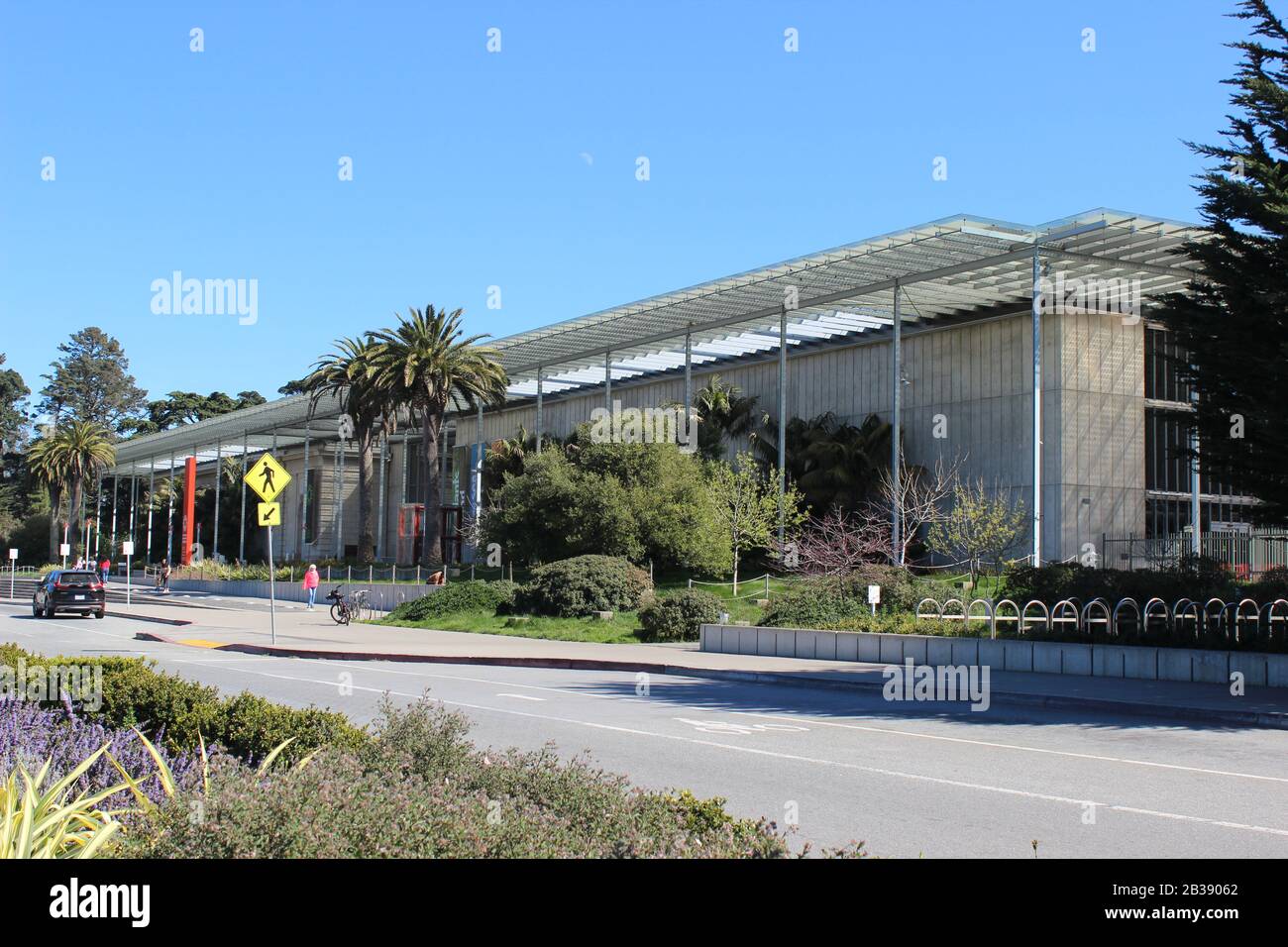 California Academy of Sciences by Renzo Piano, Golden Gate Park, San Francisco, California Stock Photo