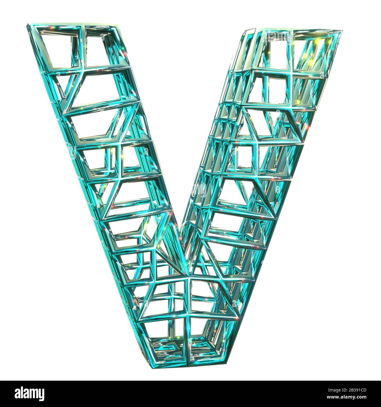 3D rendering. Uppercase Letter V. Clear Sparkling aquamarine font. Pure high resolution symbol render. Magic style bright. Isolated on white backgrou Stock Photo - Alamy 3D rendering. Uppercase Letter V. Clear Sparkling aquamarine font. Pure high resolution symbol render. Magic style bright. Isolated on white backgrou Stock Photo - Alamy