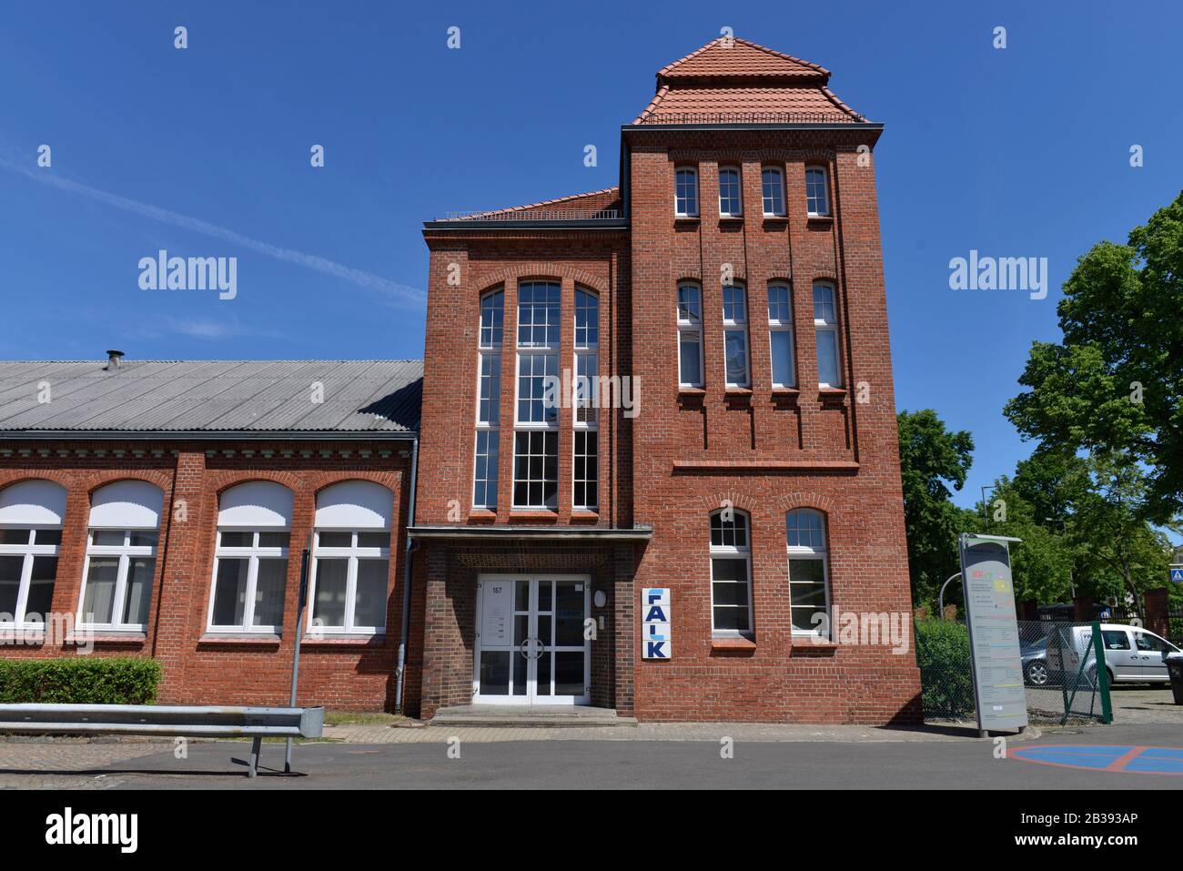 Gewerbepark, Eichborndamm, Reinickendorf, Berlin, Deutschland Stock Photo