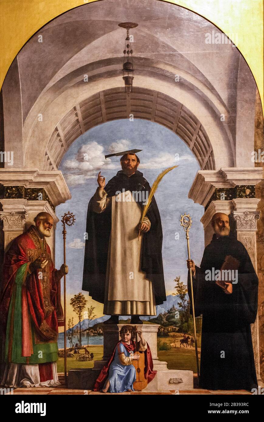 Italy Lombardy Milan Brera Art Gallery - Giovanni Battista Cima - St ...