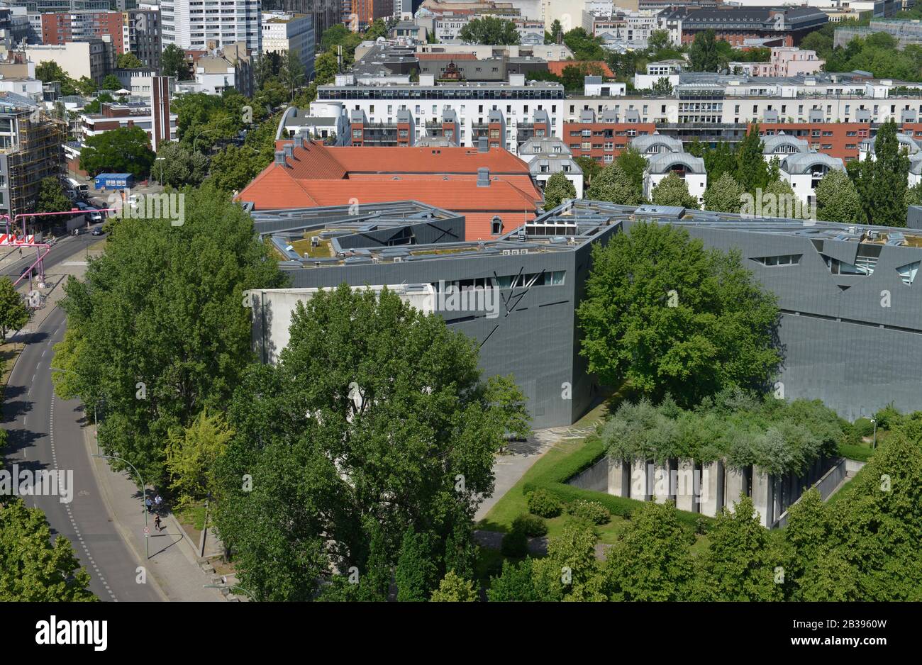 Juedisches Museum, Lindenstrasse, Kreuzberg, Berlin, Deutschland Stock Photo