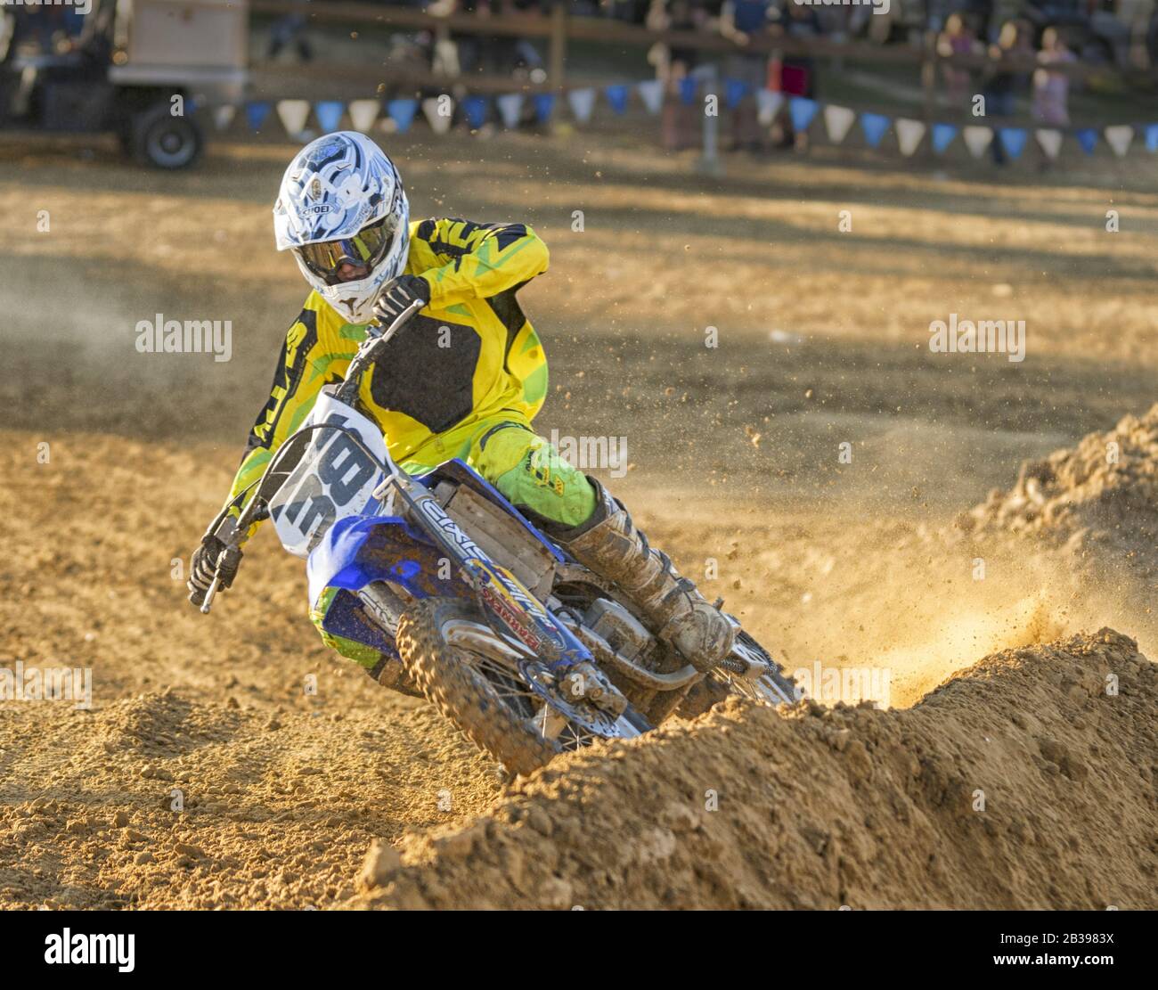 Motorcross race rider Stock Photo - Alamy