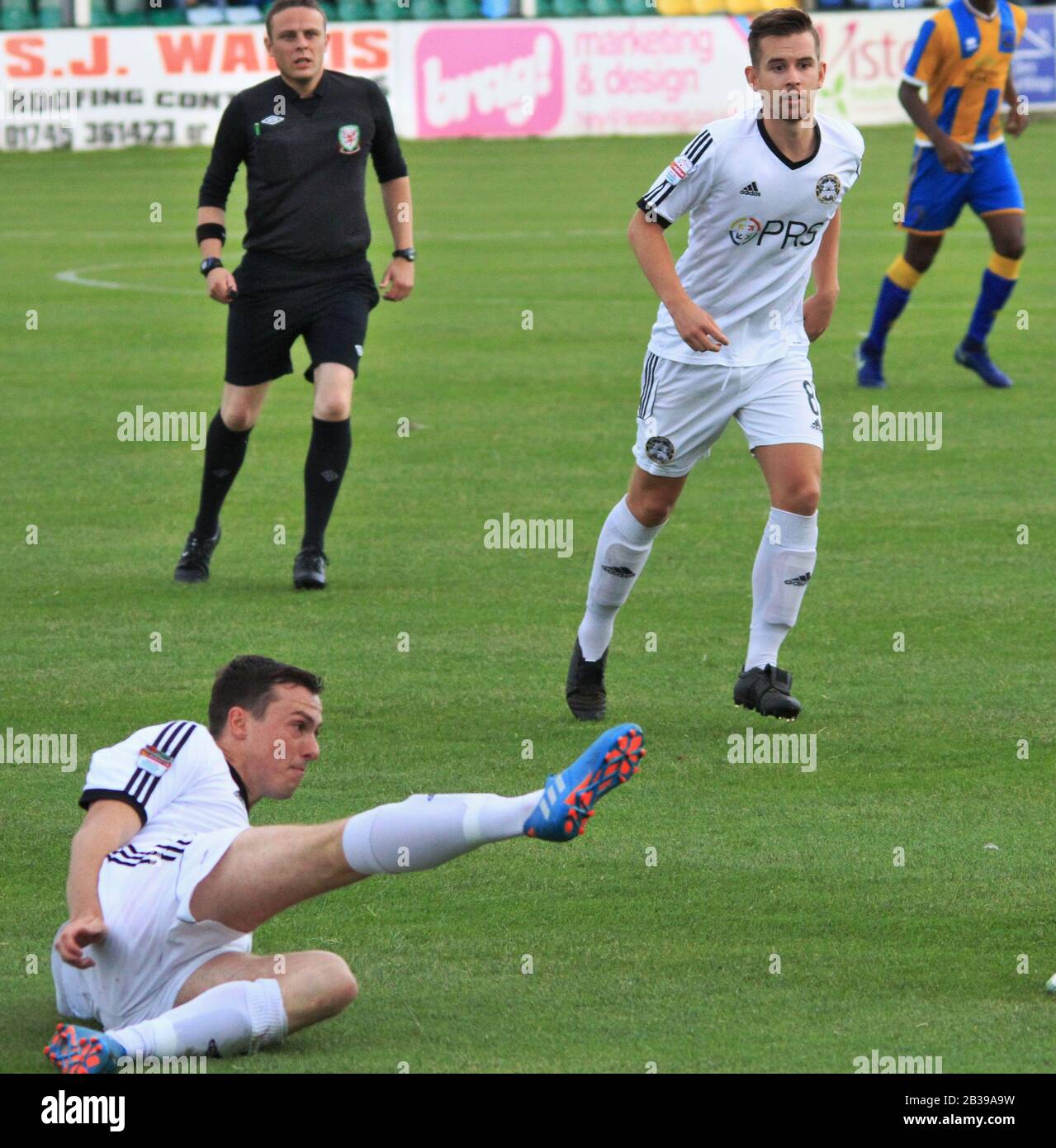 Rhyl Fc versus WBA and Shrewsbury u23s credit Ian Fairbrother/Alamy ...