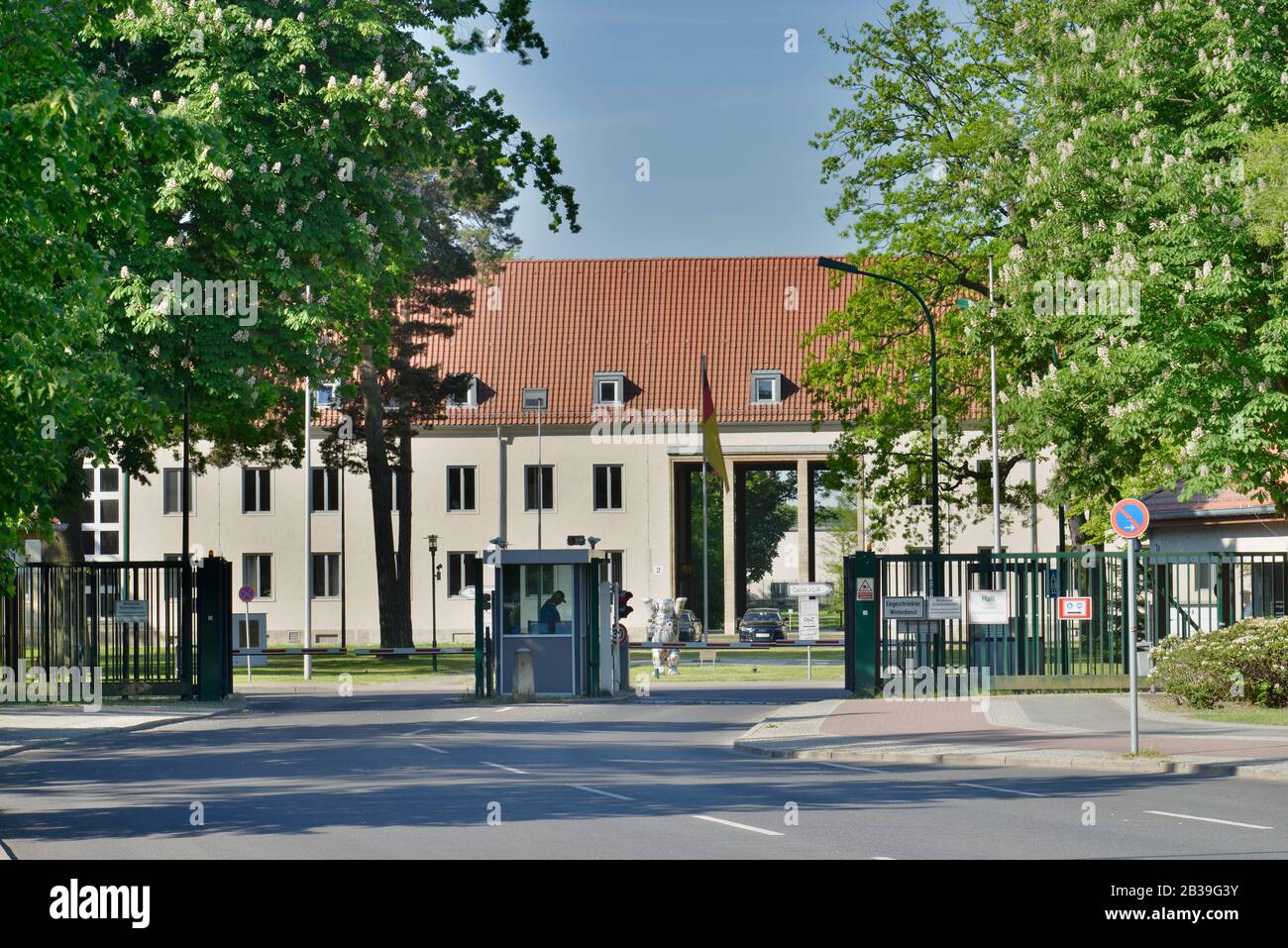 Julius-Leber-Kaserne, Kurt-Schumacher-Damm, Wedding, Mitte, Berlin, Deutschland Stock Photo