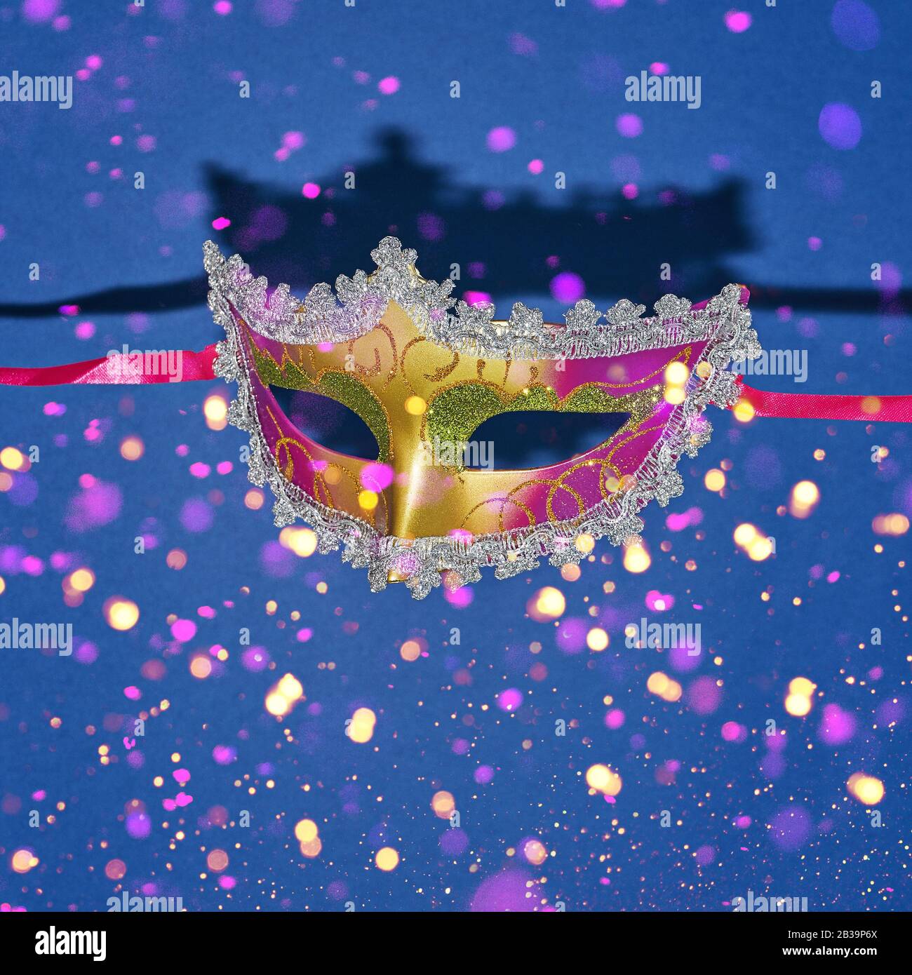 Blue Masquerade Ball Decorations