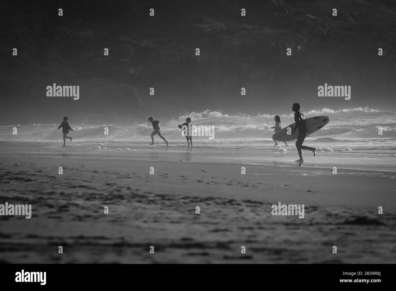 Wetsuit woman Black and White Stock Photos & Images - Alamy