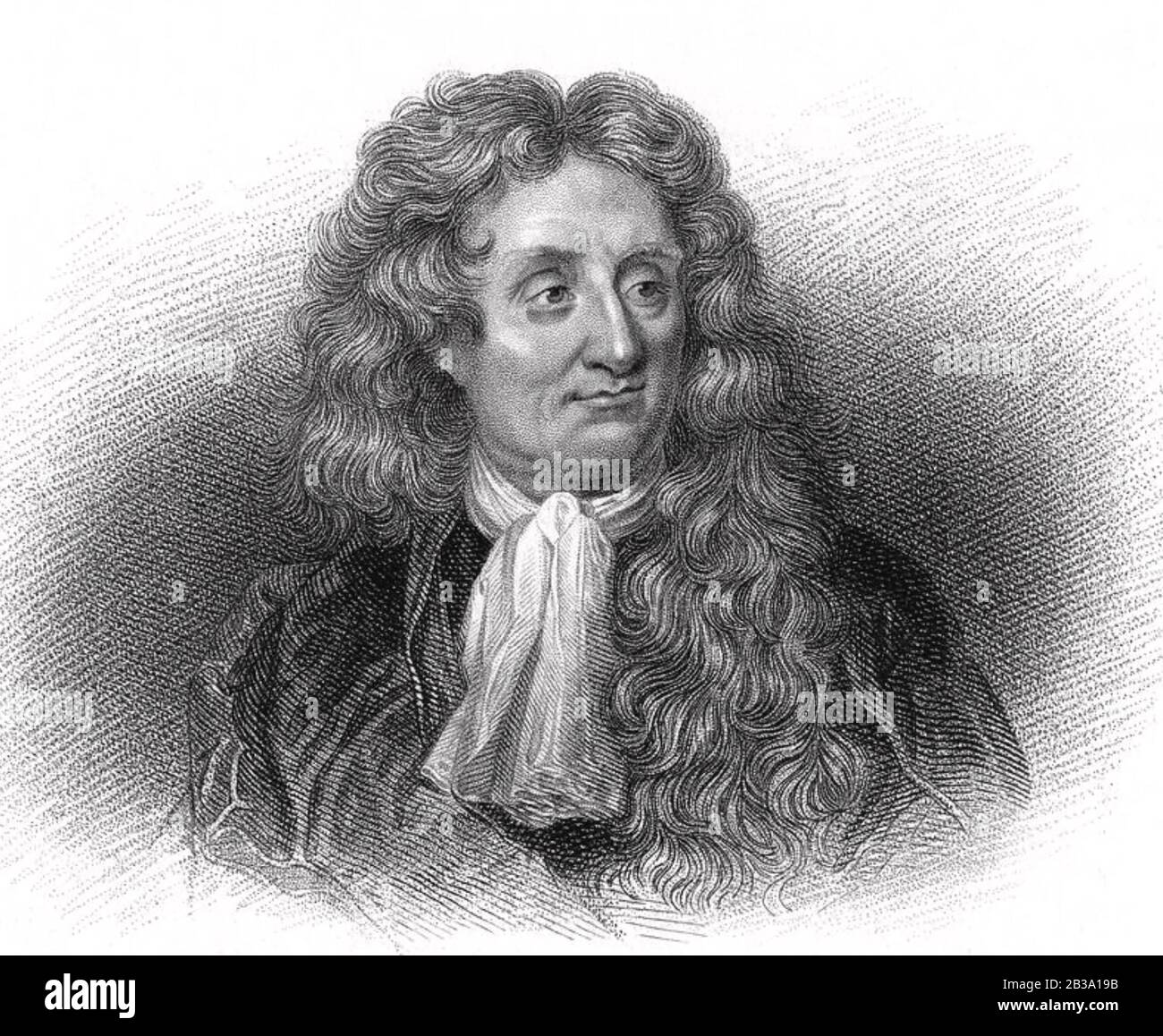 JEAN de LA FONTAINE (1621-1695) French poet and writer of fables Stock Photo