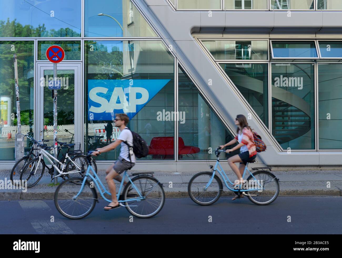 SAP, Rosenthaler Strasse, Mitte, Berlin, Deutschland Stock Photo