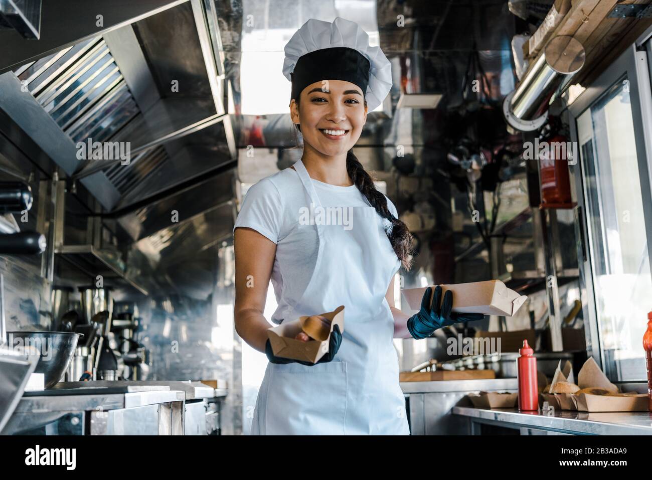 Our chef preparing fresh food