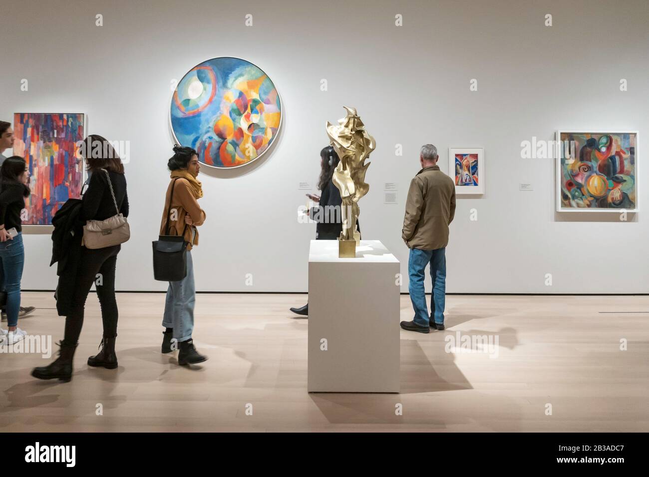 David Hockney exhibition, paintings,\, image size:1300x956