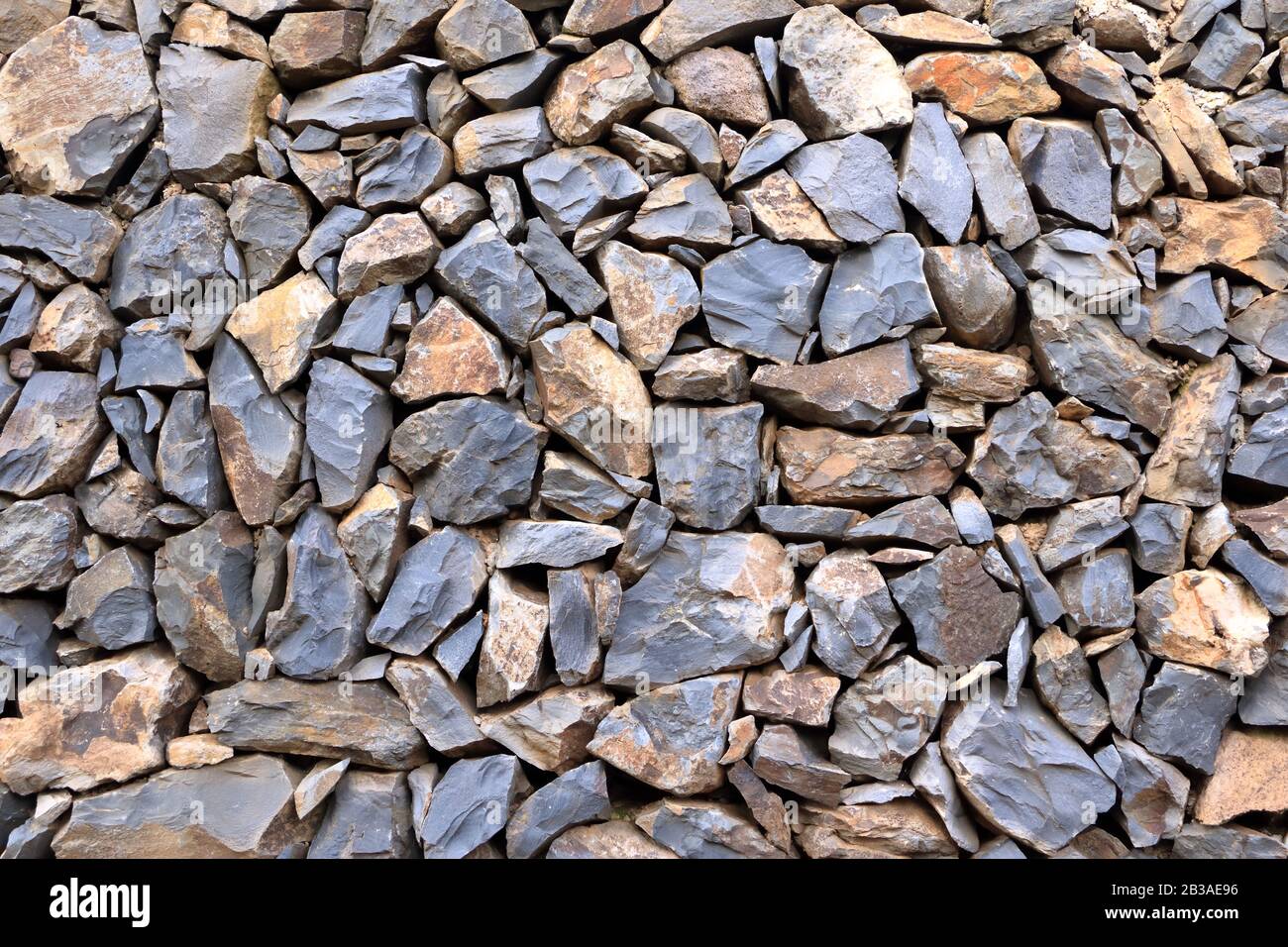 Texture of the grey granite stone wall for background Stock Photo - Alamy