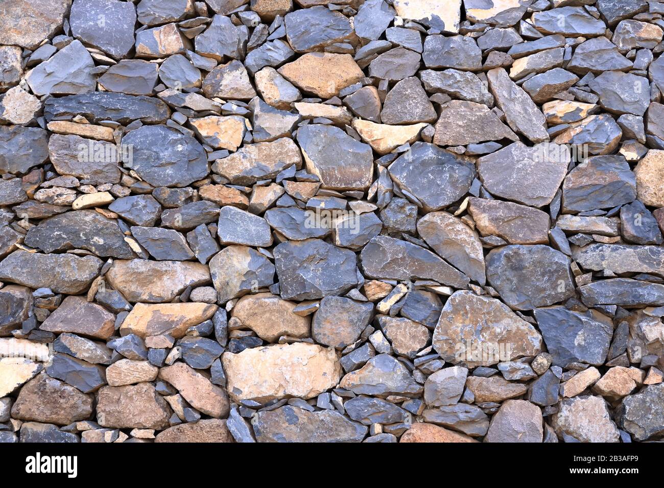 Texture of the grey granite stone wall for background Stock Photo - Alamy
