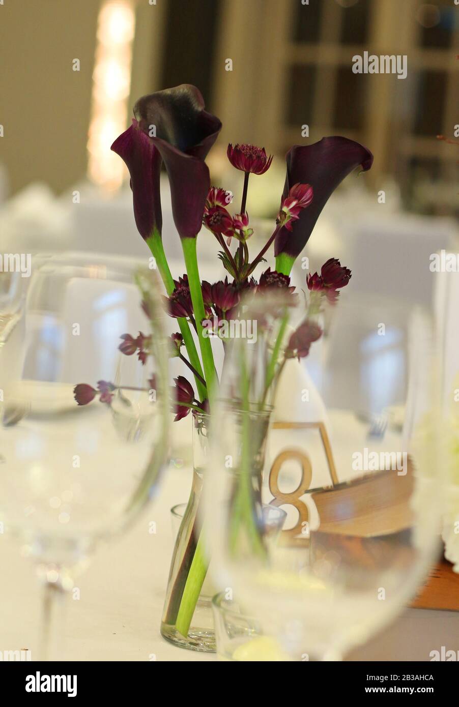 simple flower arrangement Stock Photo