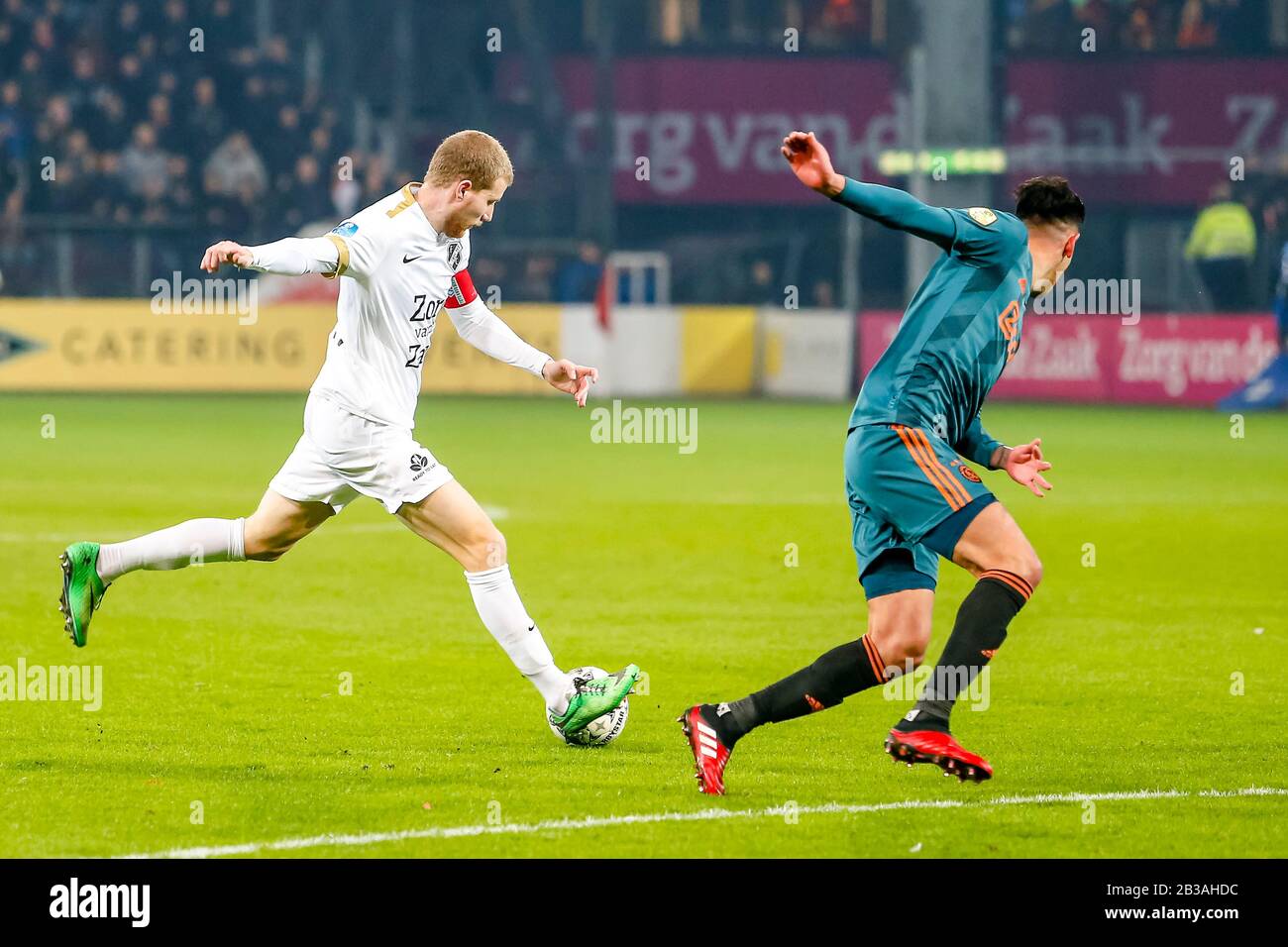 Utrecht 04 03 2020 Football Dutch Knvb Beker 2019 2020 During The Match Fc Utrecht Ajax Shot On Goal Of Fc Utrecht Player Simon Gustafson Credit Pro Shots Alamy Live News Stock Photo Alamy