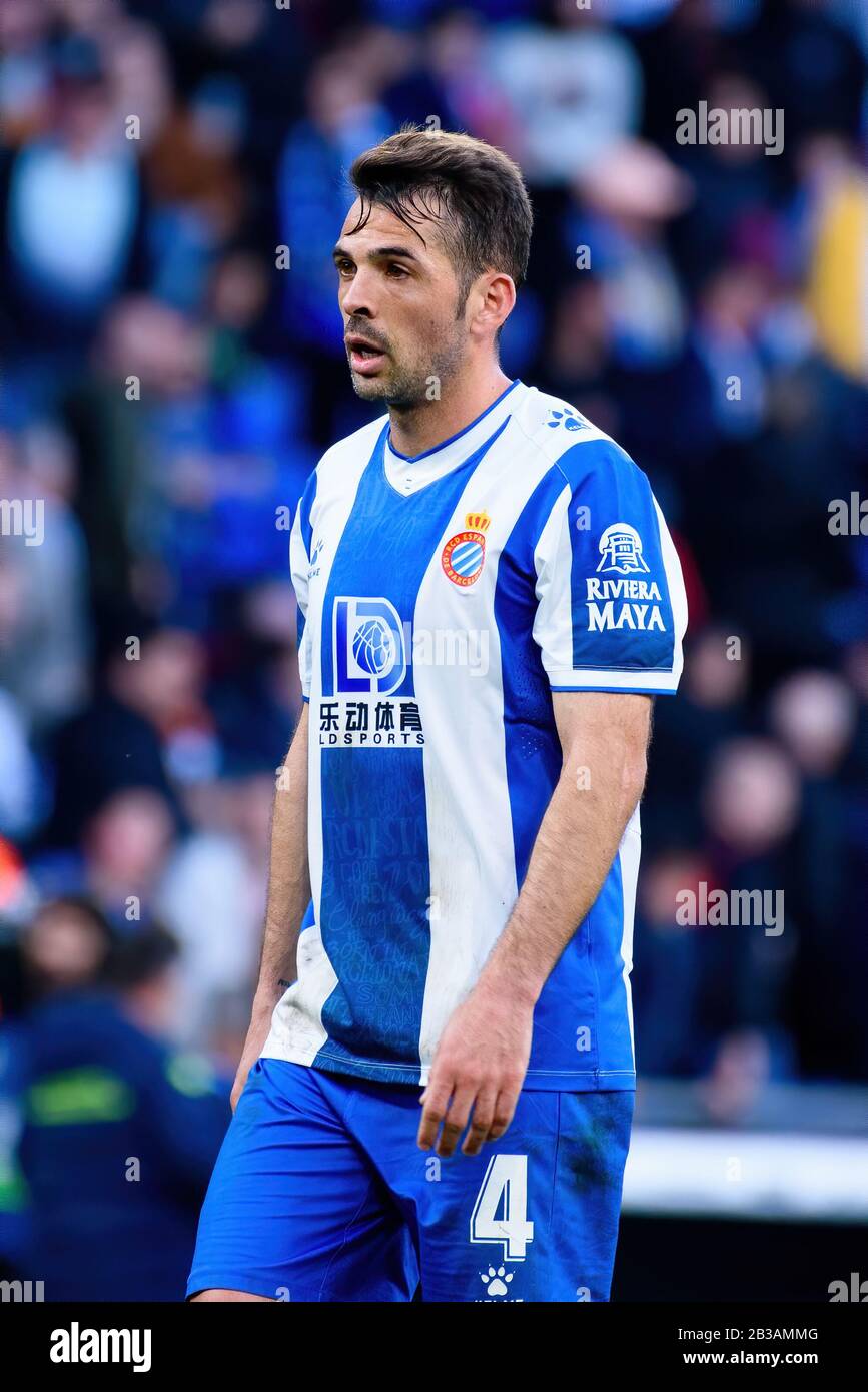 BARCELONA - MAR 1: Victor Sanchez plays at the La Liga match between RCD  Espanyol and Atletico de Madrid at the RCDE Stadium on March 1, 2020 in  Barce Stock Photo - Alamy