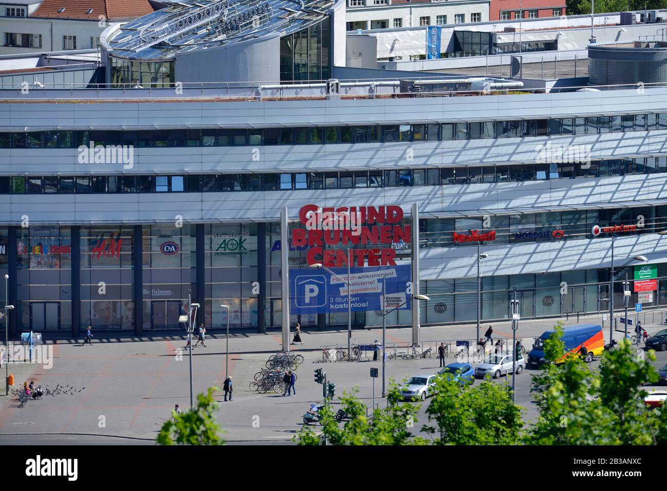 Gesundbrunnen-Center, Gesundbrunnen, Mitte, Berlin, Deutschland Stock ...