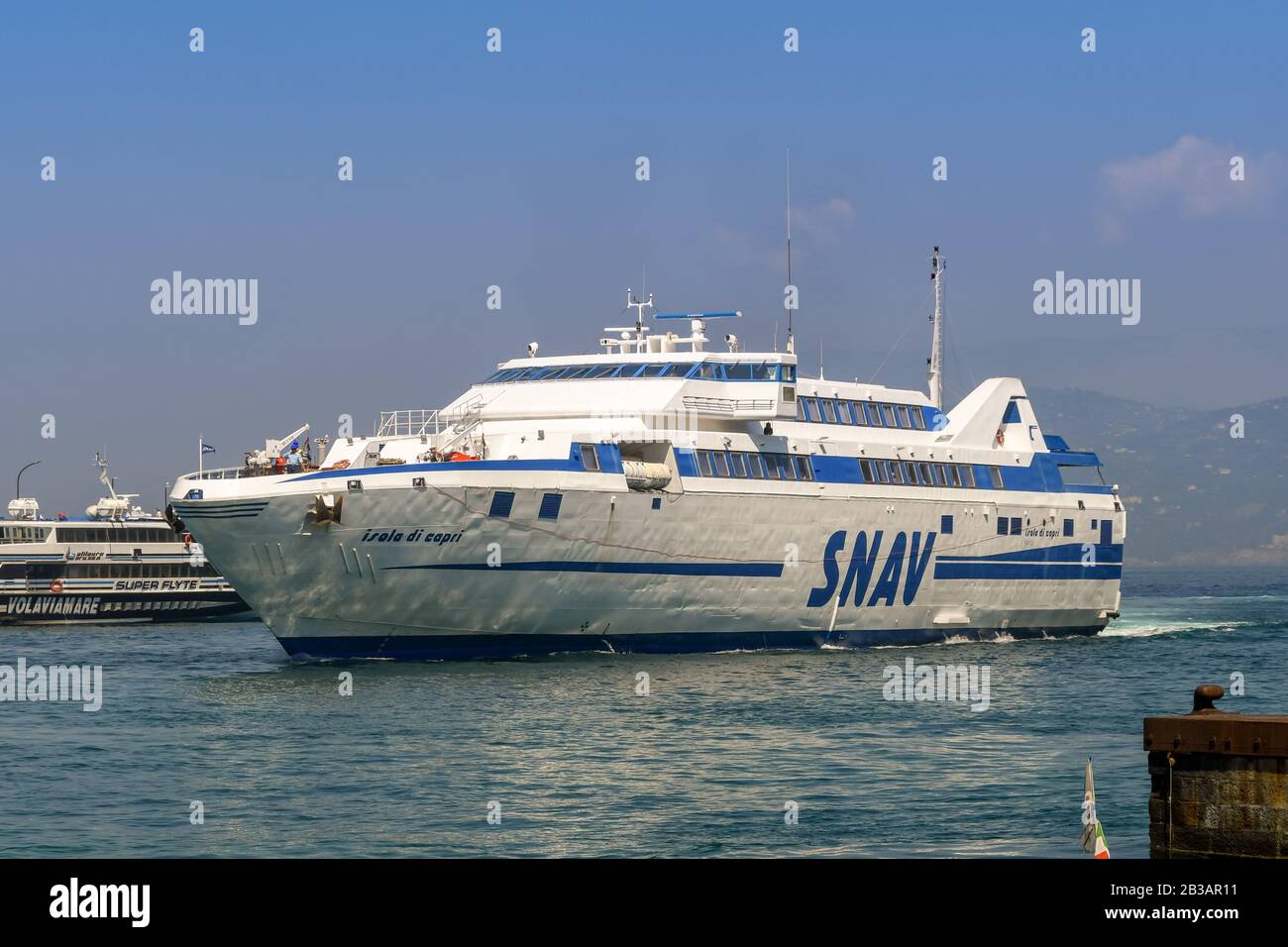 Capri italy ferry service hi-res stock photography and images - Alamy