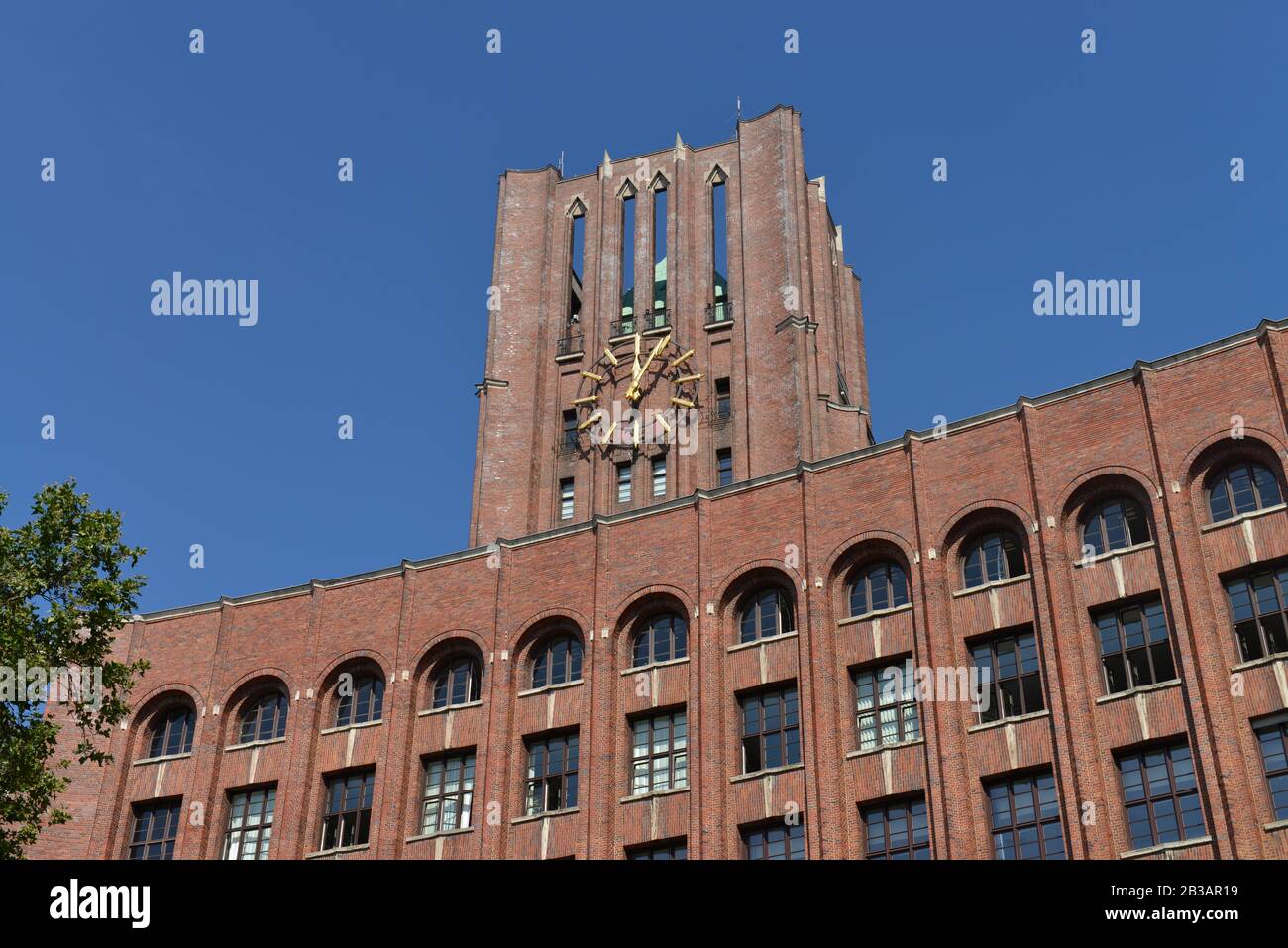 Ullsteinhaus, Ullsteinstrasse, Tempelhof, Berlin, Deutschland Stock Photo