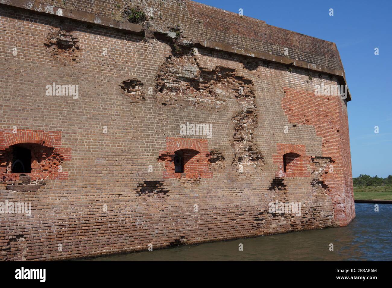 Fort Pulaski National Monument, Cockspur Island, Savannah, USA