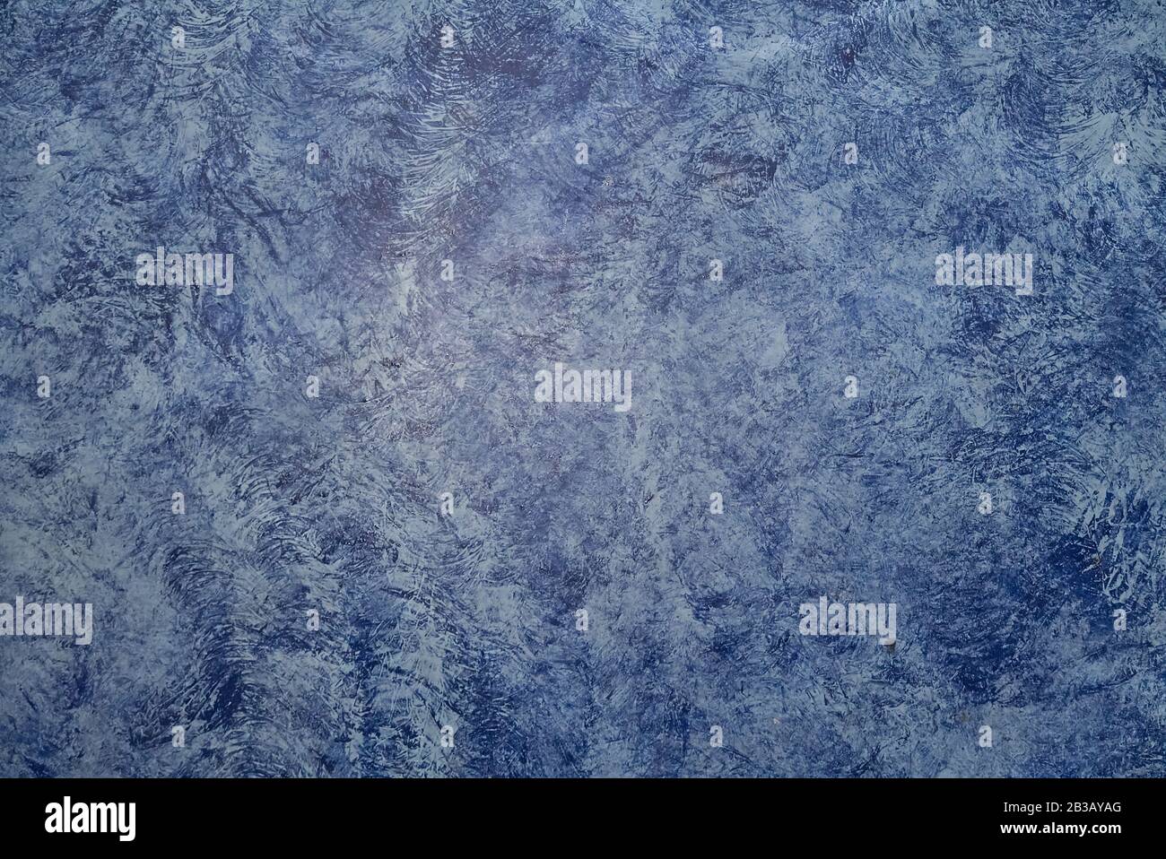 Blue wall texture or background close up Stock Photo