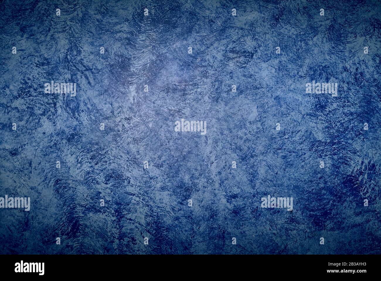 Blue wall texture or background close up Stock Photo