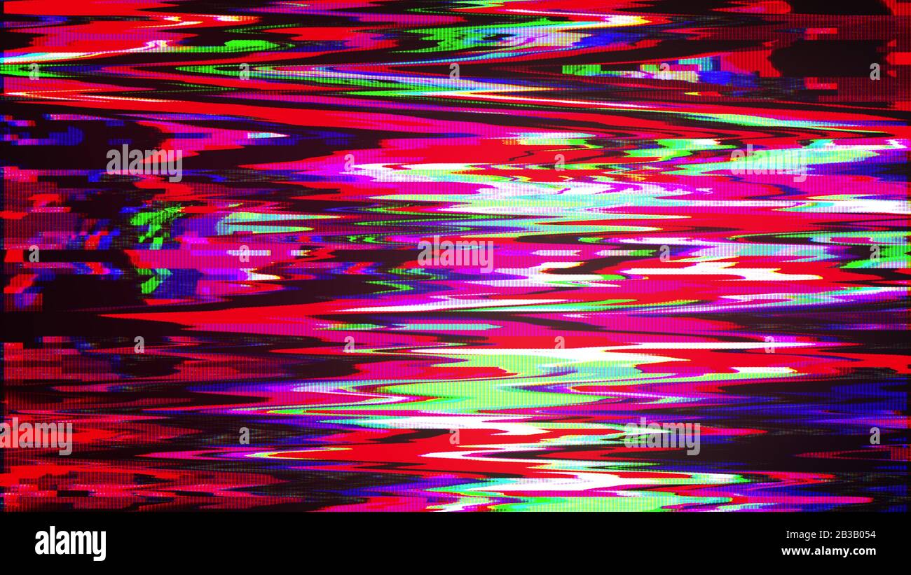 Glitching Color Surfaces  Free Stock Footage Archive