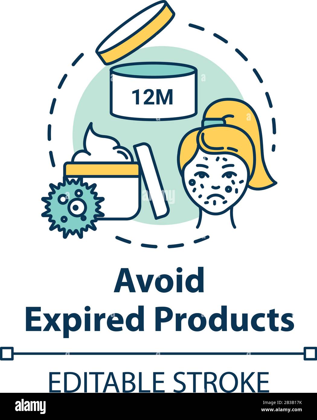 Expiry date check Stock Vector Images Alamy