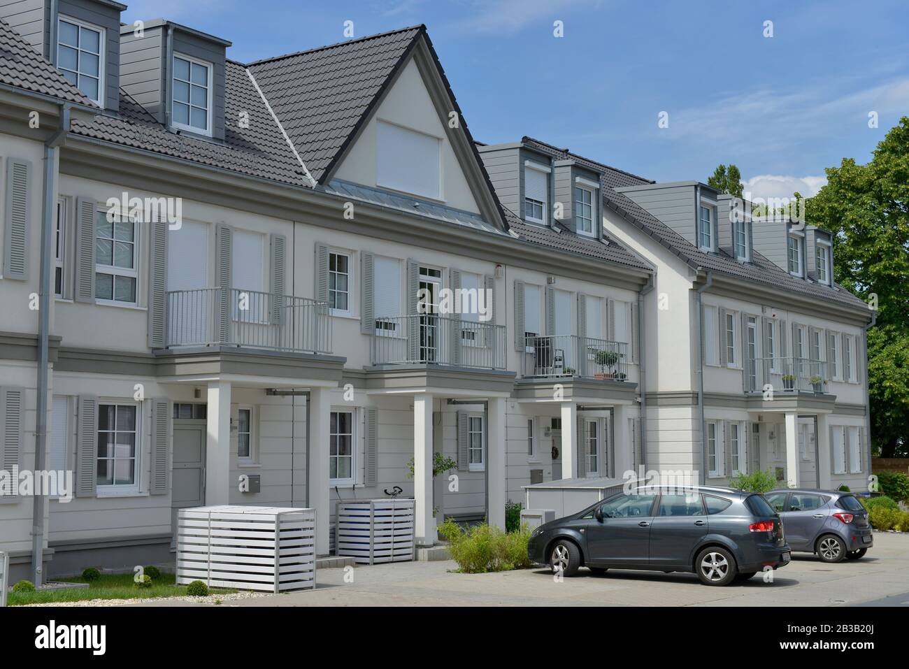 Reihenhaussiedlung, In den Leonorengaerten, Lankwitz, Steglitz
