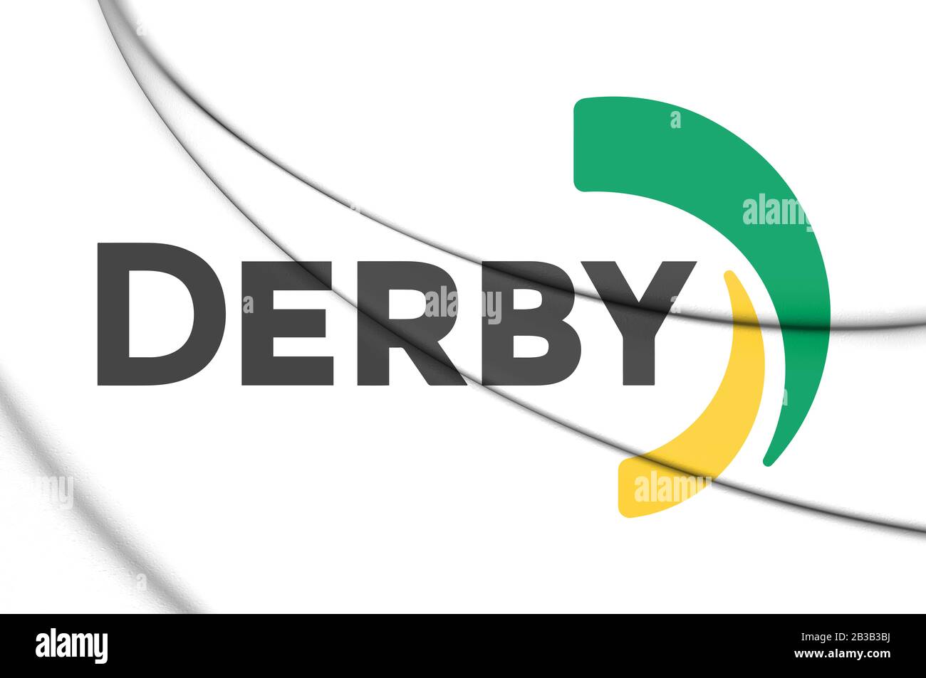 3D Emblem of Derby (Kansas), USA. 3D Illustration Stock Photo Alamy