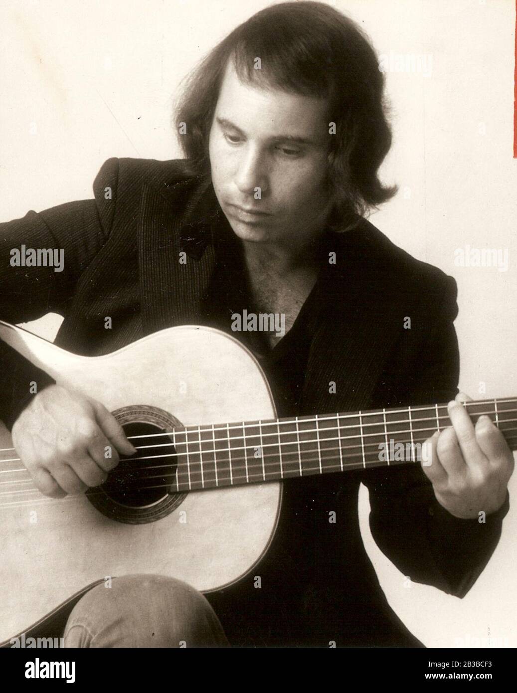 Paul Simon 1973 Stock Photo - Alamy