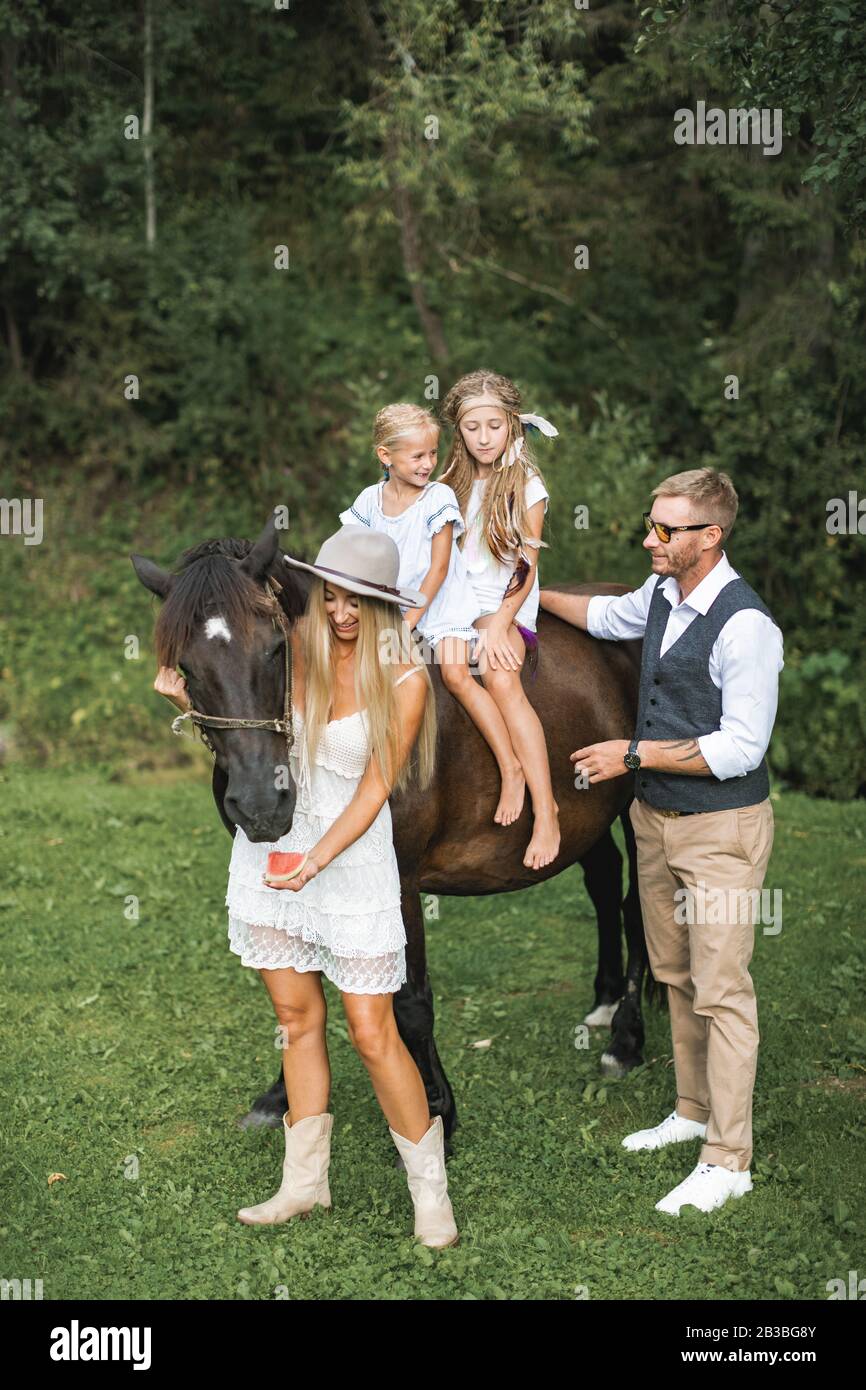 Horse 2024 wearing clothes