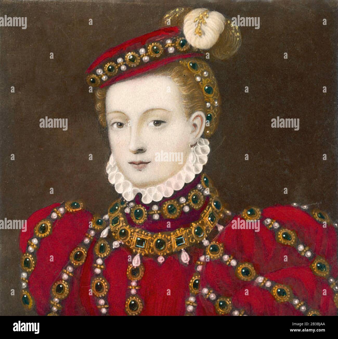 Italian School、Queen of Scots、希少画集より Italian School、Queen of Scots、希少画集より