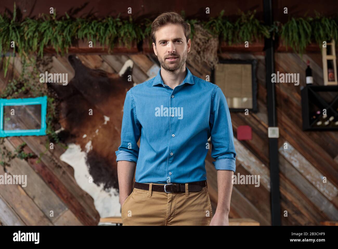 coffeeshop background Stock Photo 