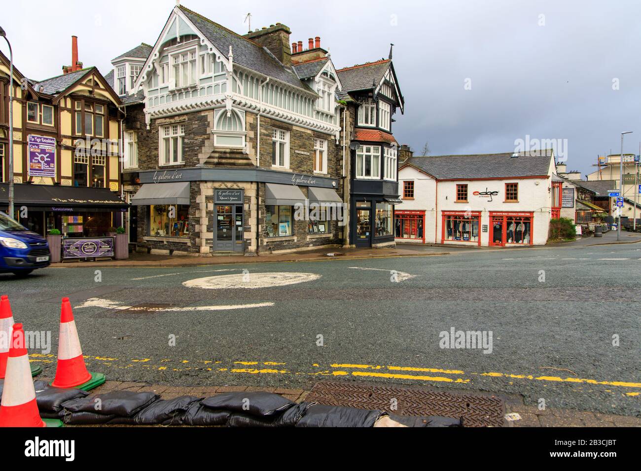 Bowness-on-Windermere, Lake District Stock Photo