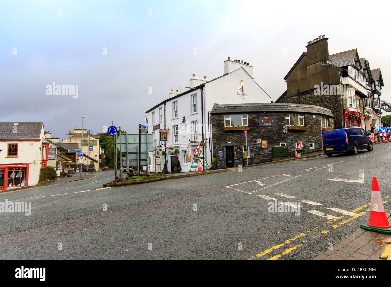 Bowness-on-Windermere, Lake District Stock Photo