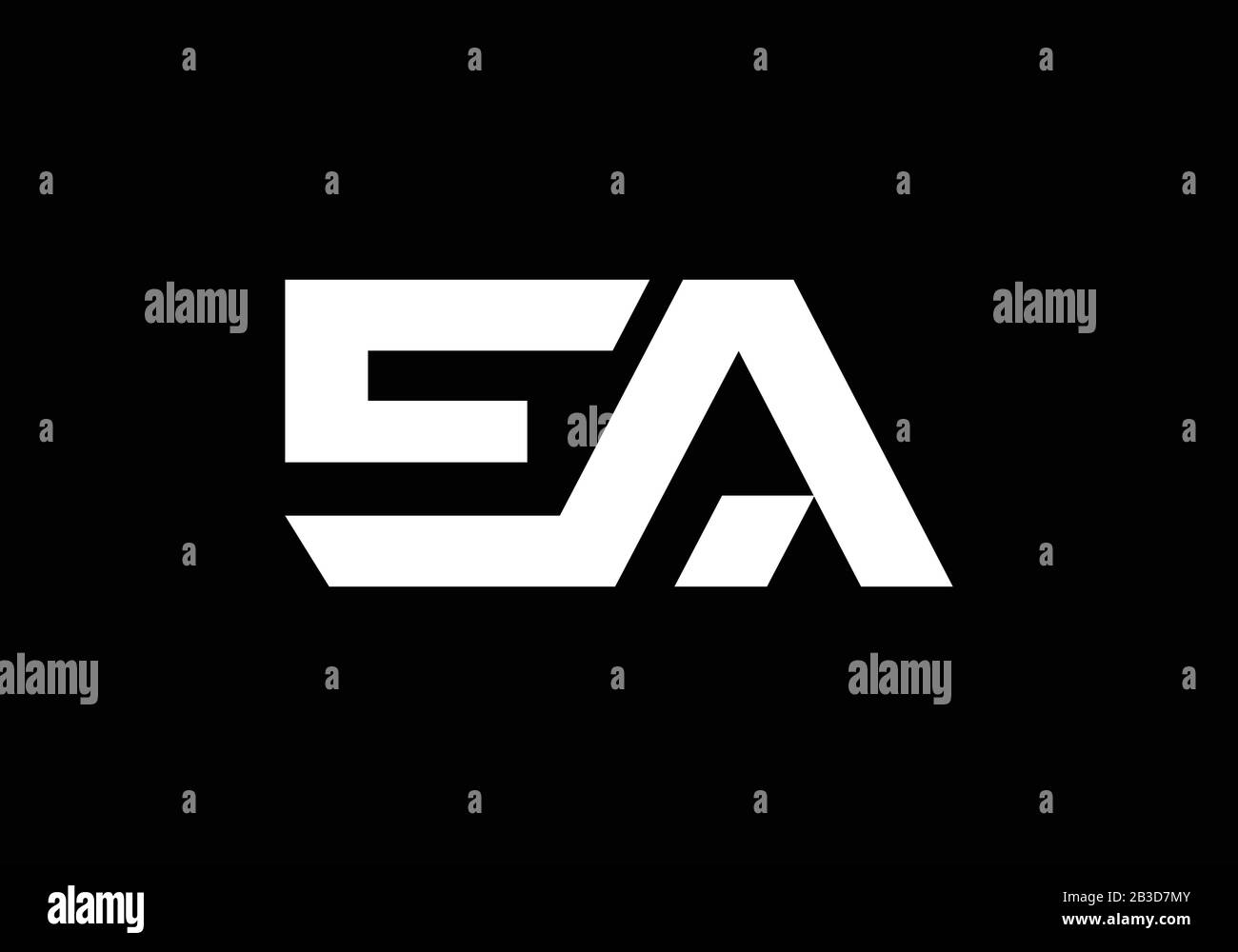 E A letter logo design, Modern Minimalist Letters Vector Icon Logo ...