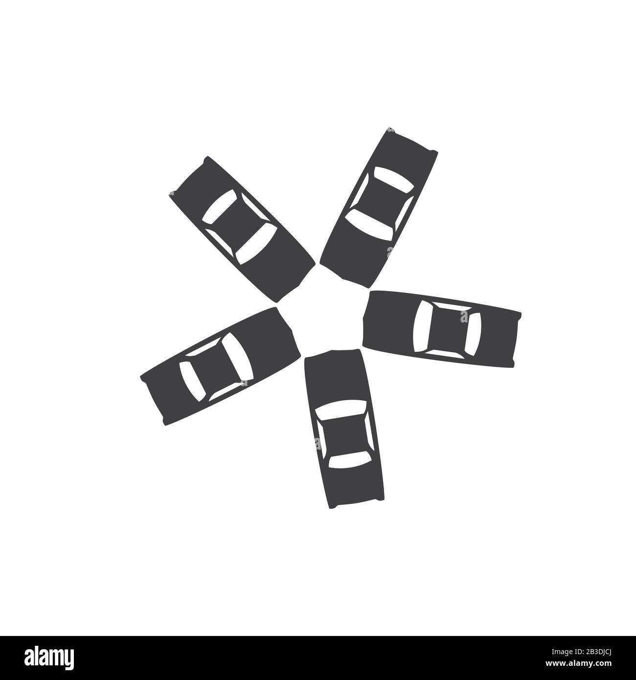 cars swirl circle decoration logo vector Stock Vector Image & Art Alamy