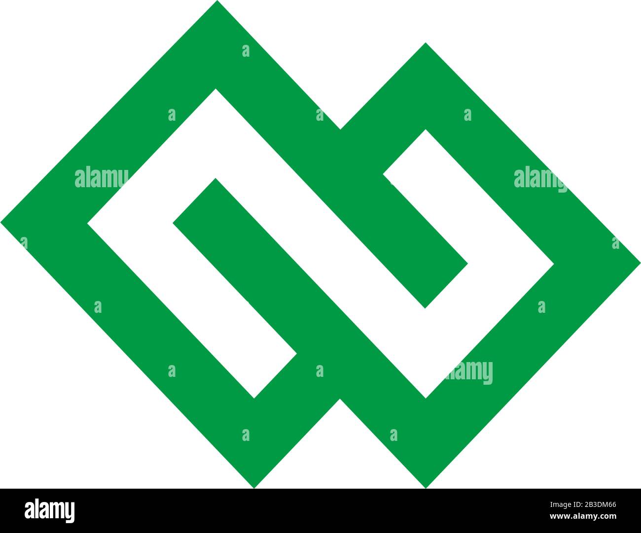 letter m mountain infinity geometric design symbol logo vector Stock Vector