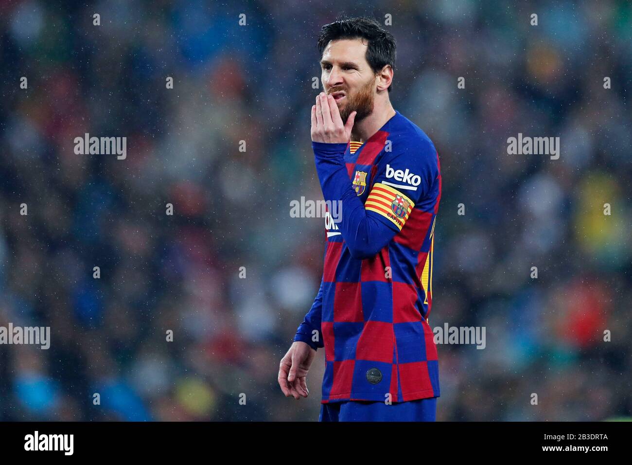 Madrid, Spain. Credit: D. 1st Mar, 2020. Lionel Messi (Barcelona