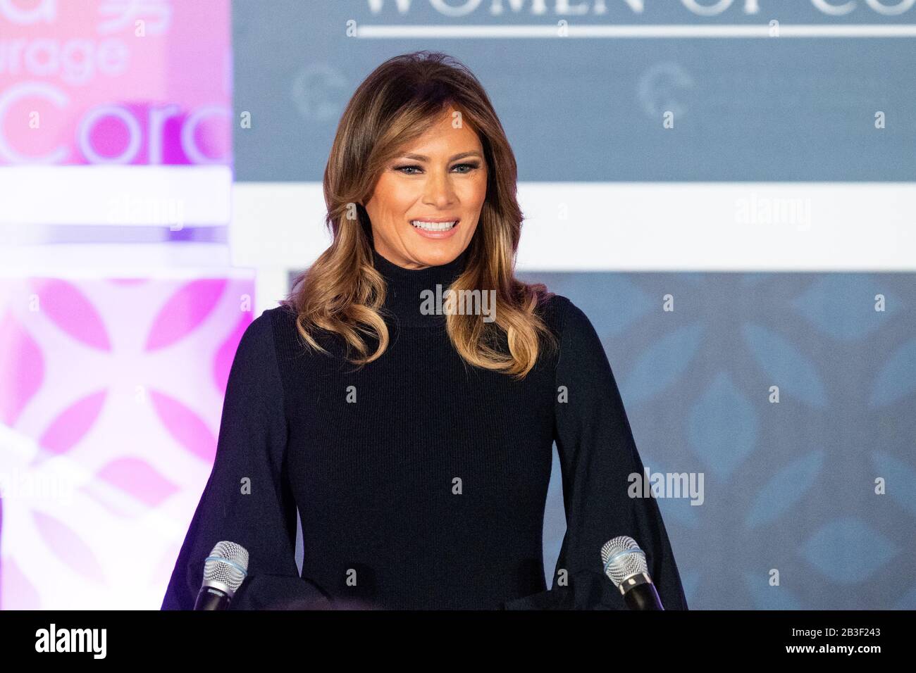 Washington, United States. 04th Mar, 2020. First Lady, Melania Trump